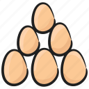 chick egg, dairy product, eggs, farming, organic food