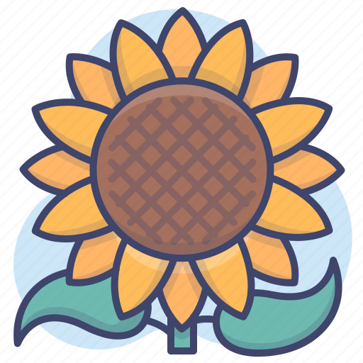 Farm, flower, nature, sunflower icon - Download on Iconfinder
