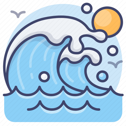 Ocean, sea, tide, wave icon - Download on Iconfinder