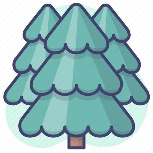 Forest, tree, trees, woods icon - Download on Iconfinder