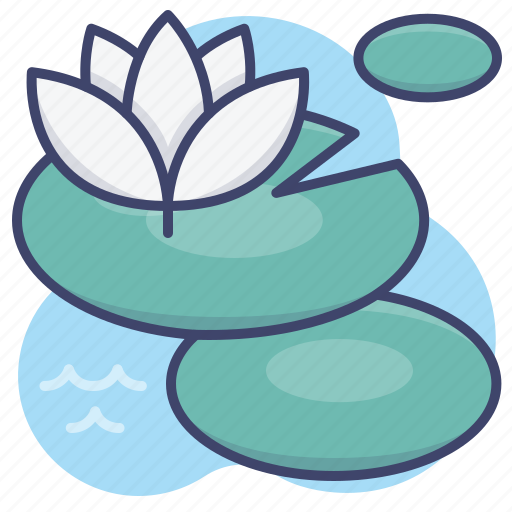 Lily, lotus, pond, water icon - Download on Iconfinder