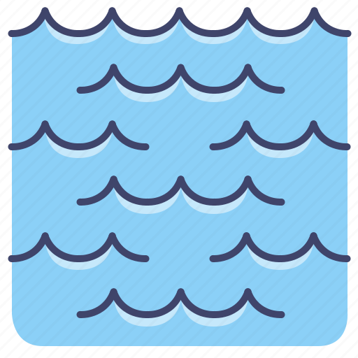 Ocean, sea, water, waves icon - Download on Iconfinder