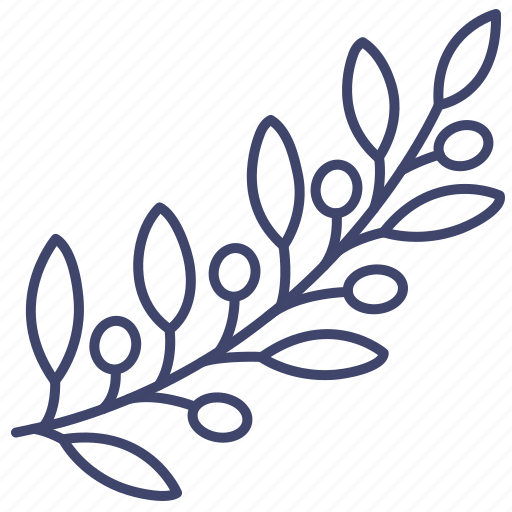 Branch, leaves, olive, peace icon - Download on Iconfinder