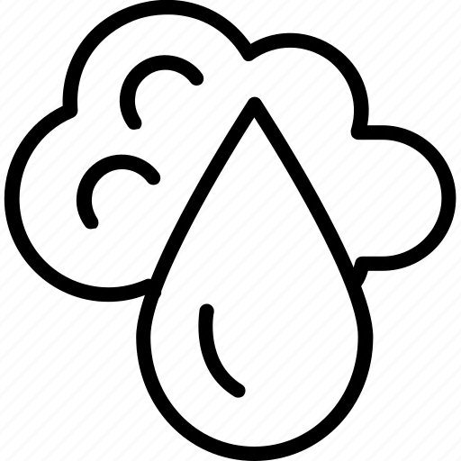 Cloud, rain drop, raining, sky, weather icon - Download on Iconfinder
