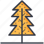 evergreen tree, fir tree, larch tree, pine tree, tree 
