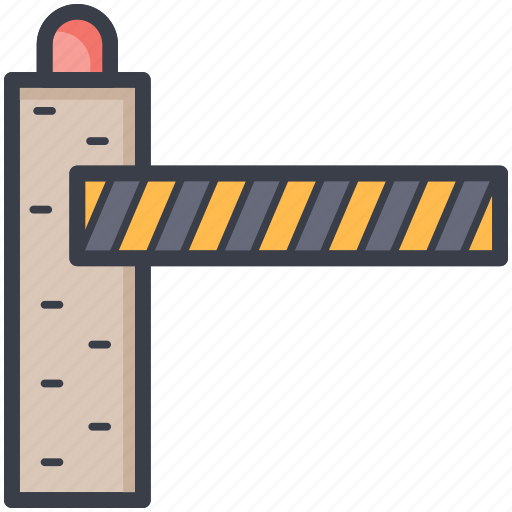 Barrier, checkpoint, checkpost, control point, customs barrier icon - Download on Iconfinder