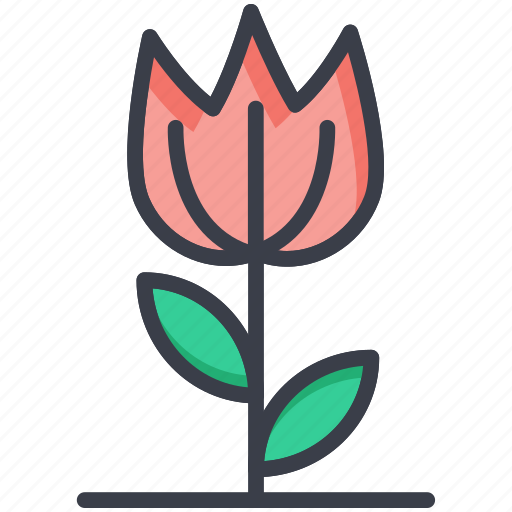 Flower, nature, spring flower, tulip, tulip bud icon - Download on Iconfinder