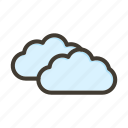 cloud, weather, storage, data, network