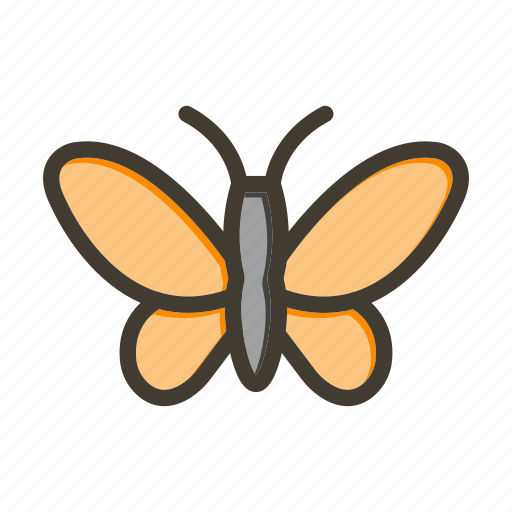 Butterfly, insect, nature, fly, plant icon - Download on Iconfinder