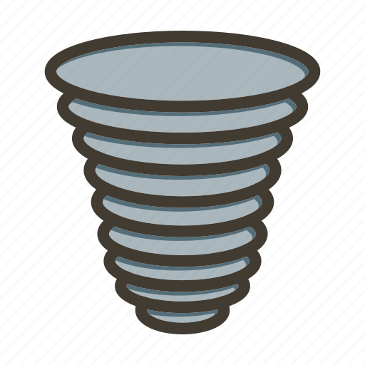 Windstorm, tornado, cyclone, disaster, weather icon - Download on Iconfinder
