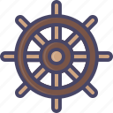 direction, nautical, ocean, sea, ship, steer, wheel