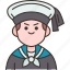 boatswain, ship, nautical, maritime, sailor 