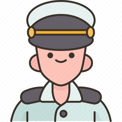 Captain, mariner, seaman, skipper, nautical icon - Download on Iconfinder