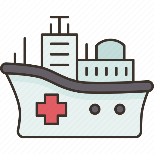 Hospital, ship, medical, healthcare, maritime icon - Download on Iconfinder
