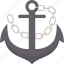 anchor, chain, nautical, maritime, ship 