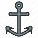 anchor, boat, nautical, sailor, ship
