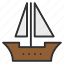 boat, nautical, sailor, ship