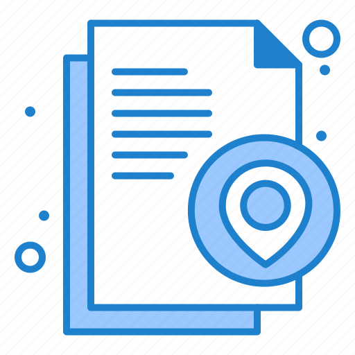 Document, location, pinpoint icon - Download on Iconfinder