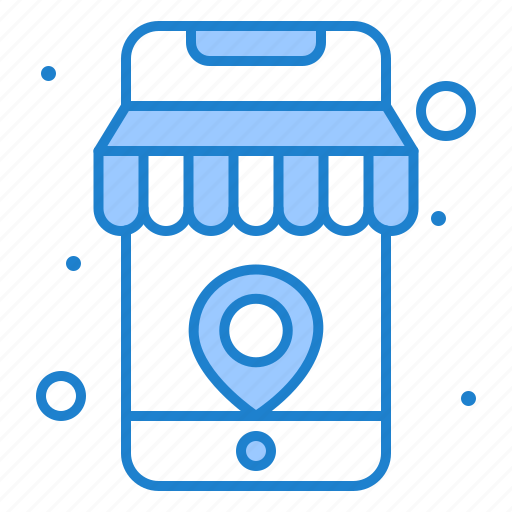 Online, shopping, location, map, pin icon - Download on Iconfinder