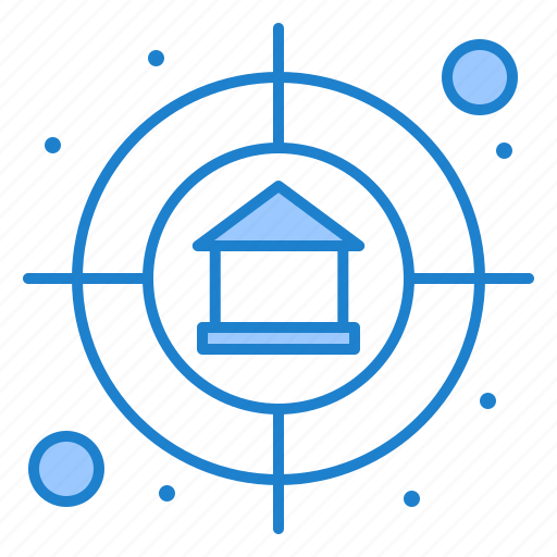 Home, property, smart, target icon - Download on Iconfinder