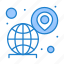 worldwide, globe, location, map, pin 