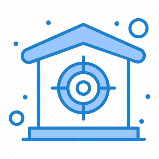 Home, property, smart, target icon - Download on Iconfinder