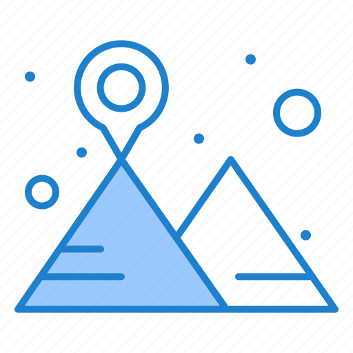 Camping, location, map, mountain icon - Download on Iconfinder
