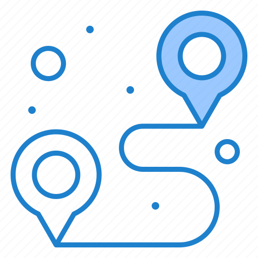Pin, location, route, sign icon - Download on Iconfinder