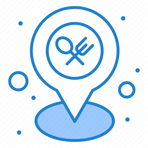 Location, restaurant, map, pin icon - Download on Iconfinder