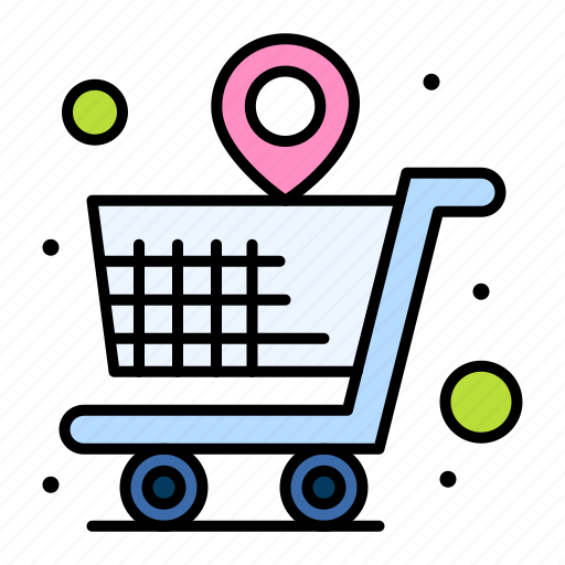 Shopping, store, location, map, pin icon - Download on Iconfinder