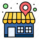 address, location, shop, map, pin