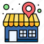 address, location, shop, map, pin 