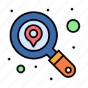 location, search, service