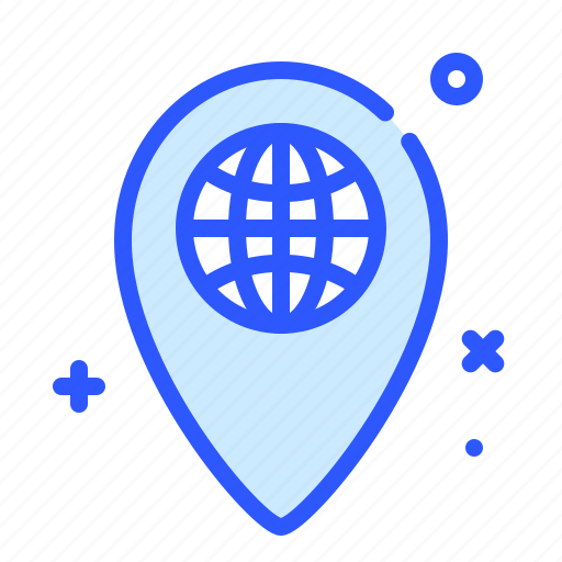 Pin, world, map, gps, location icon - Download on Iconfinder