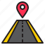 road, navigator, gps, direction, location 