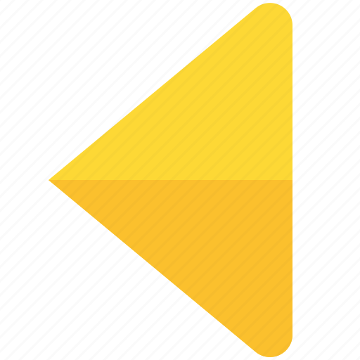 Arrow, back, direction, left, navigation, triangle icon - Download on Iconfinder