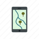 direction, map, maps, navigator, phone, pin, road