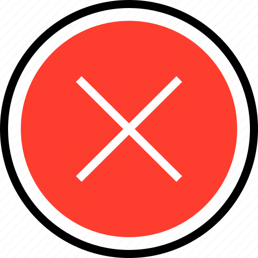 Cross, stop, delete, denied icon - Download on Iconfinder