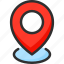 location, mark, marker, navigation, pin, pointer 