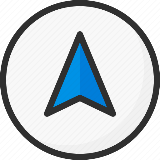 Arrow, direction, location, navigation, way icon - Download on Iconfinder