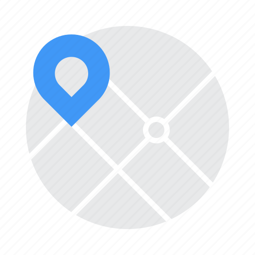 Gps, navigation, map pin, localization icon - Download on Iconfinder