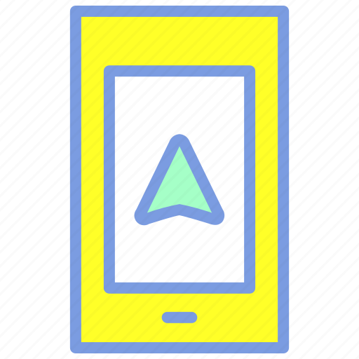 App, gps, map, navigation, smartphone icon - Download on Iconfinder
