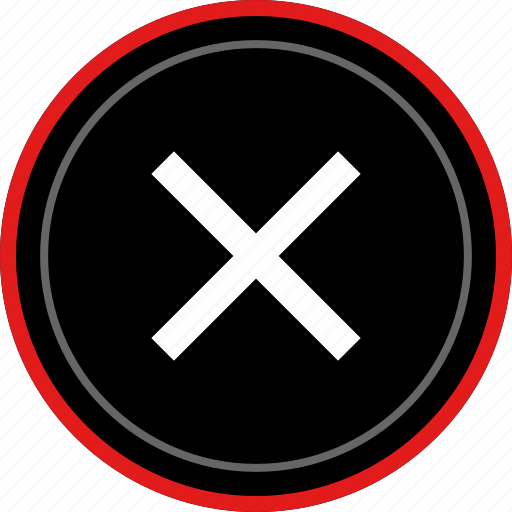 Cross, delete, denied, noaccess, stop icon - Download on Iconfinder