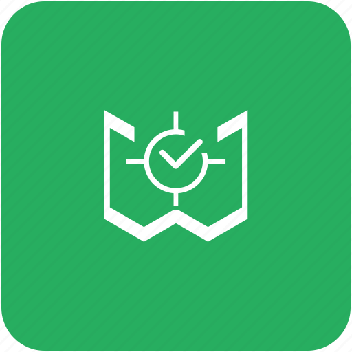 Accept, aim, green, map, ok, target icon - Download on Iconfinder