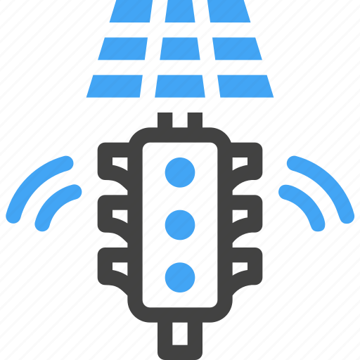 Smart city, technology, device, traffic light, signal, transport icon - Download on Iconfinder
