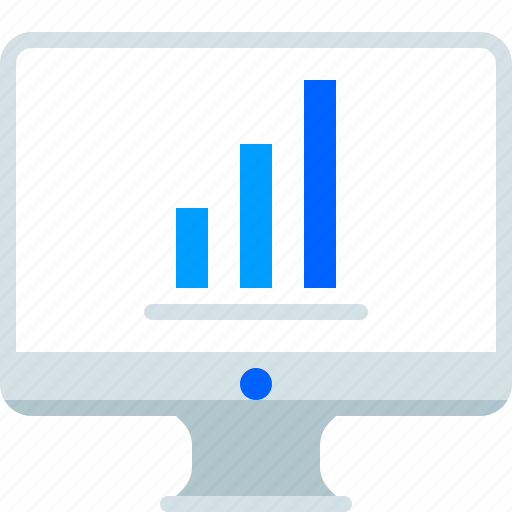 Analytics, business, computer, graph, monitor, pc, statistics icon - Download on Iconfinder