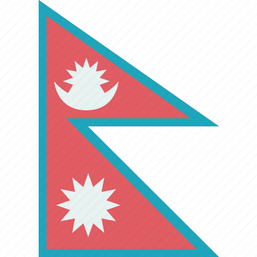 Nepal, flag, official, nation, country icon - Download on Iconfinder