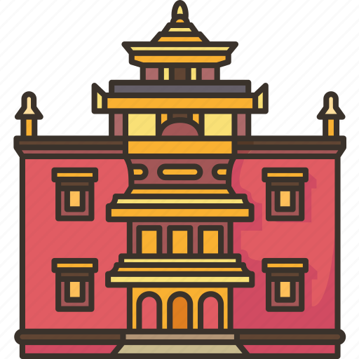 Monastery, temple, buddhism, religious, architecture icon - Download on Iconfinder