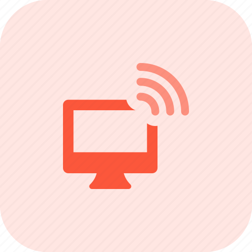 Dekstop, wireless, share icon - Download on Iconfinder