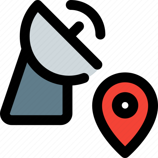 Satellite, location, network icon - Download on Iconfinder